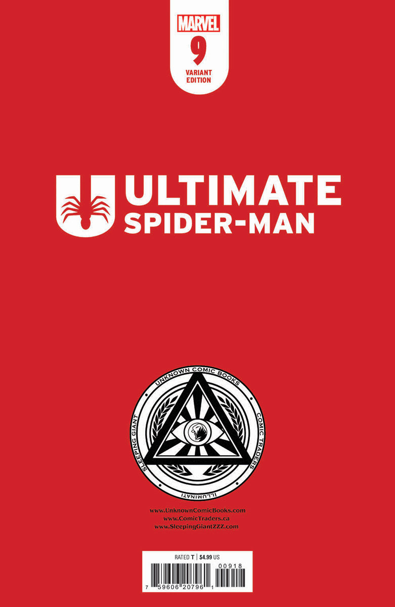 Ultimate Spider-Man #9 Unknown Comics Exclusive Mirka Andolfo Virgin Var