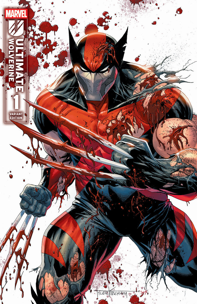 Ultimate Wolverine #1 Unknown Comics Tyler Kirkham Exclusive Premium BATTLE DAMAGED Var