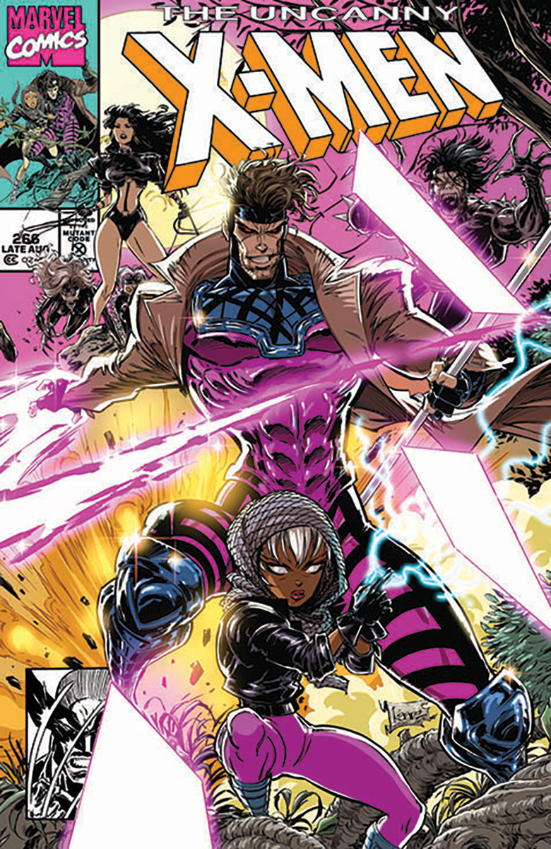 [Foil] Uncanny X-Men #266 Facsimile Edition Unknown Comics Kaare Andrews Exclusive Nycc 2024 Var