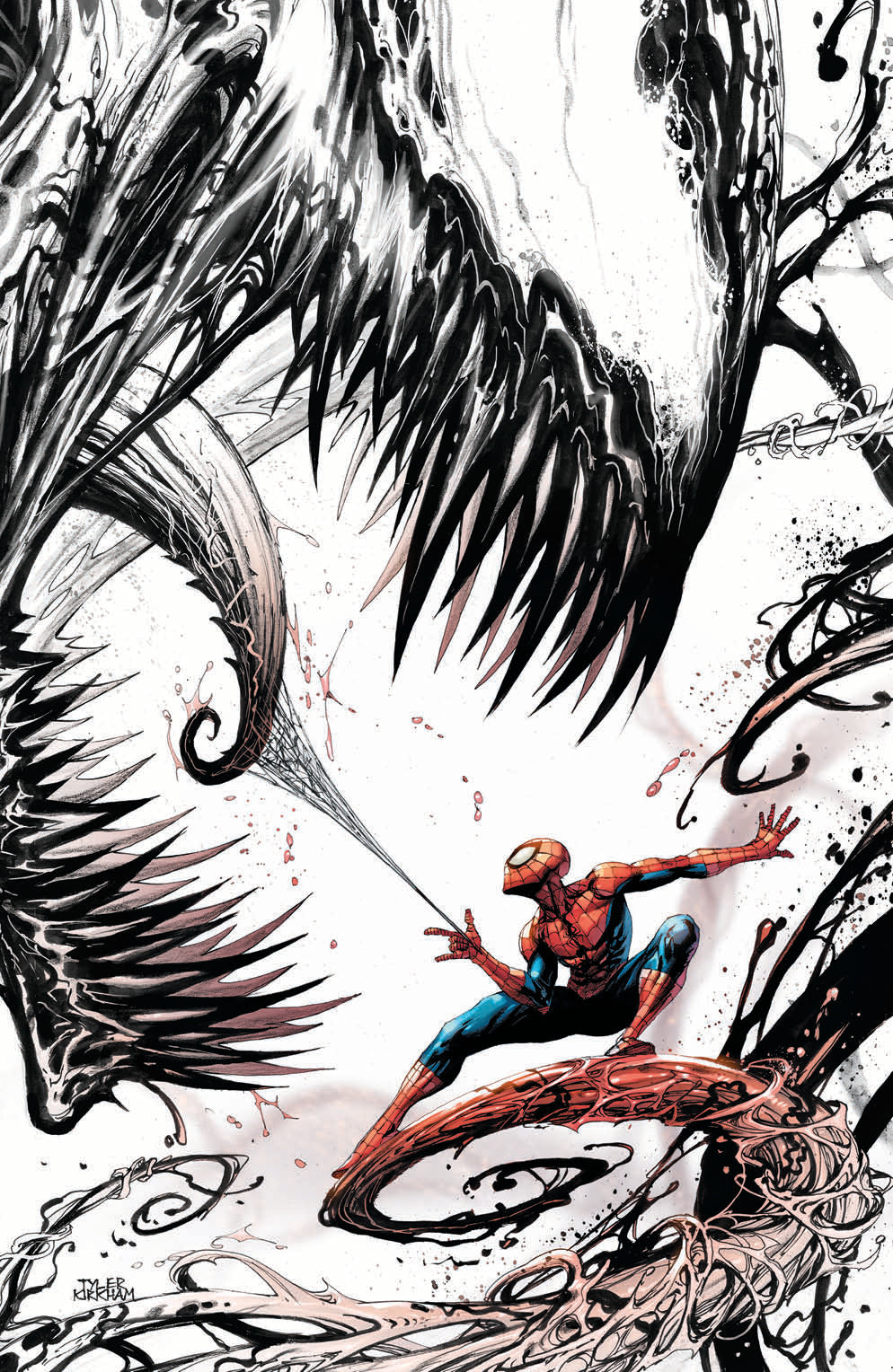 VENOM #2 UNKNOWN COMIC BOOKS EXCLUSIVE TYLER KIRKHAM COLOR SPLASH