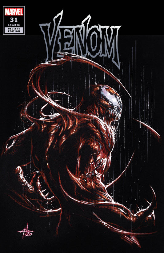 Venom #31 Unknown Comics Gabriele Dell'Otto Exclusive Carnage Var Kib