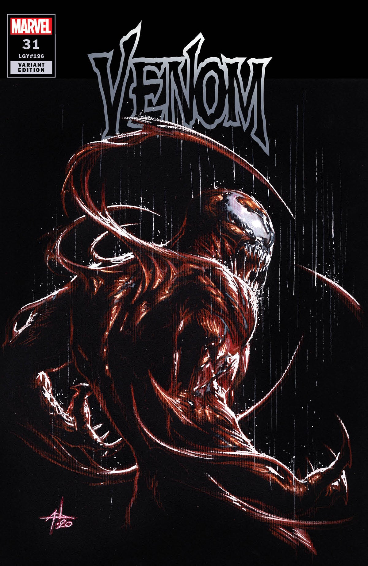 Venom #31 Unknown Comics Gabriele Dell'Otto Exclusive Carnage Var Kib