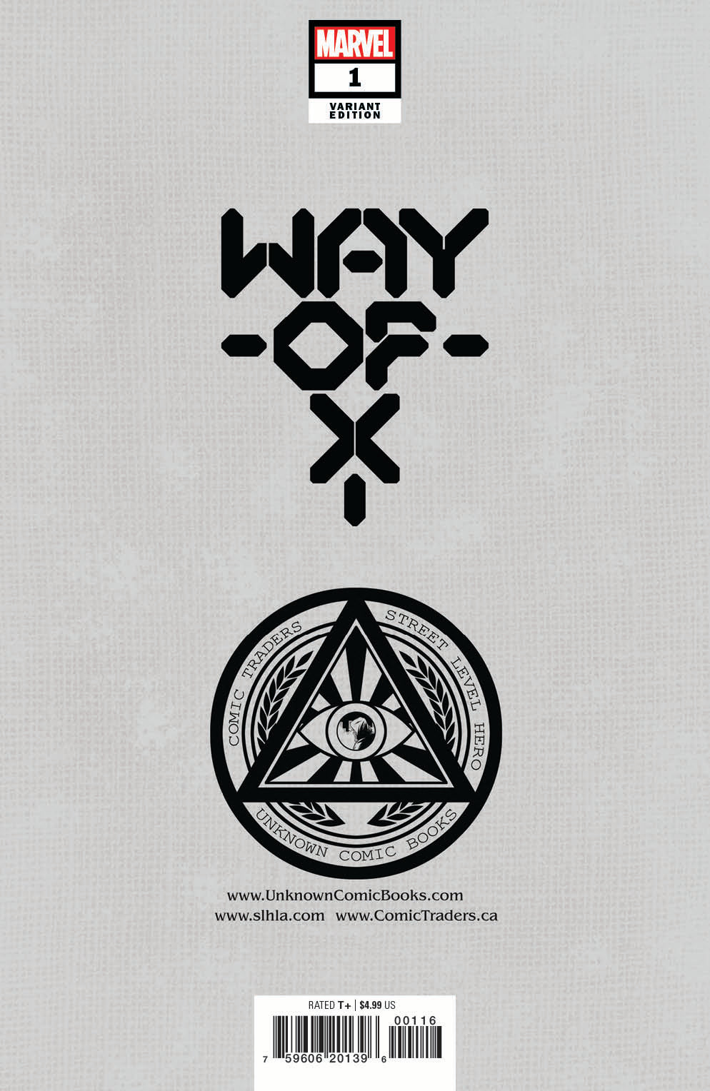 Way Of X #1 Unknown Comics Jay Anacleto Exclusive Virgin Pixie Var