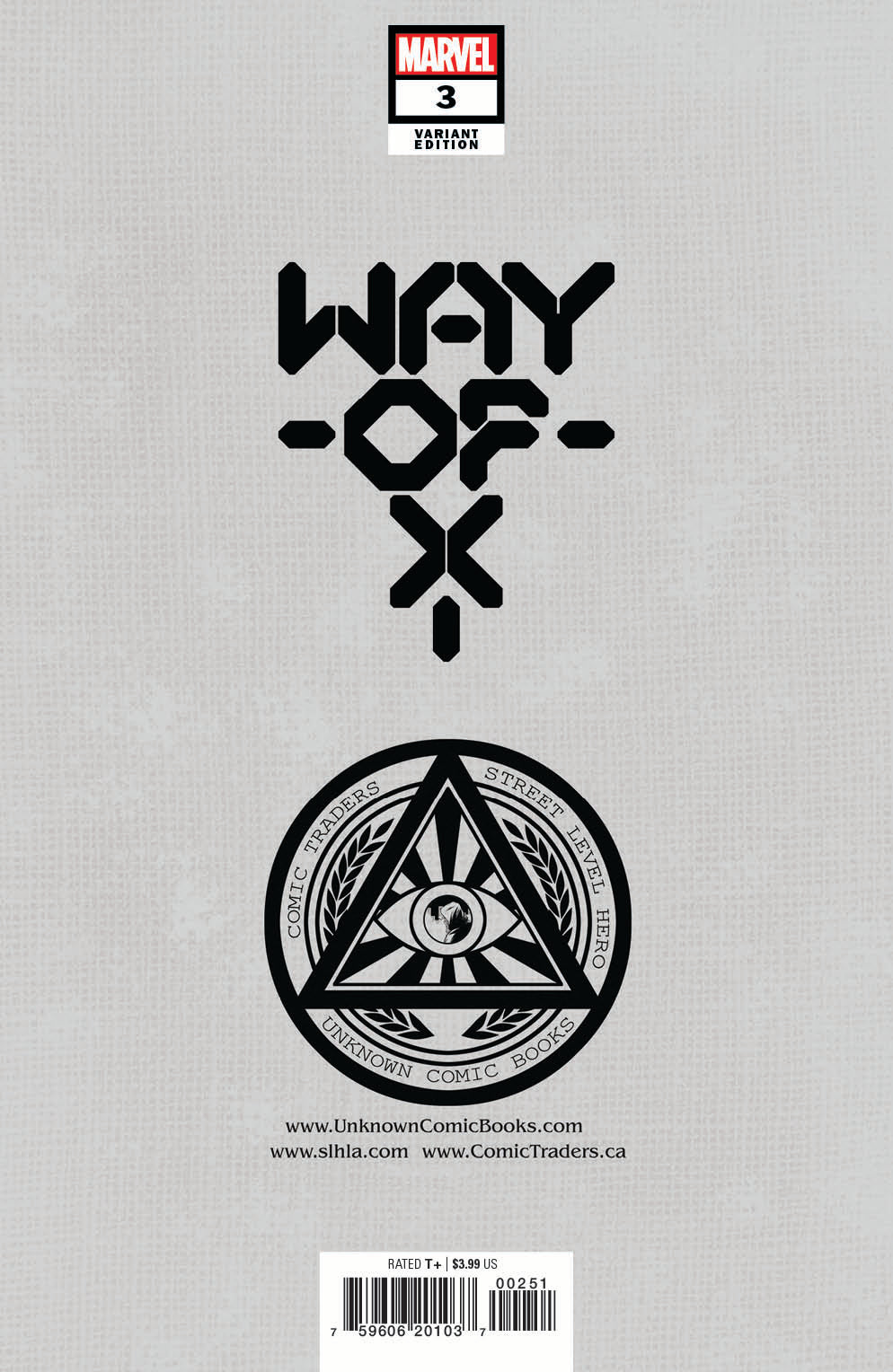 Way Of X #3 Unknown Comics Feilpe Massafera Exclusive Var Gala