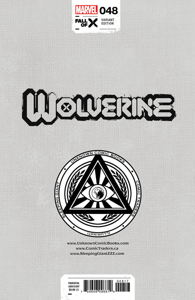 Wolverine #48 Unknown Comics Marco Mastrazzo Exclusive Var