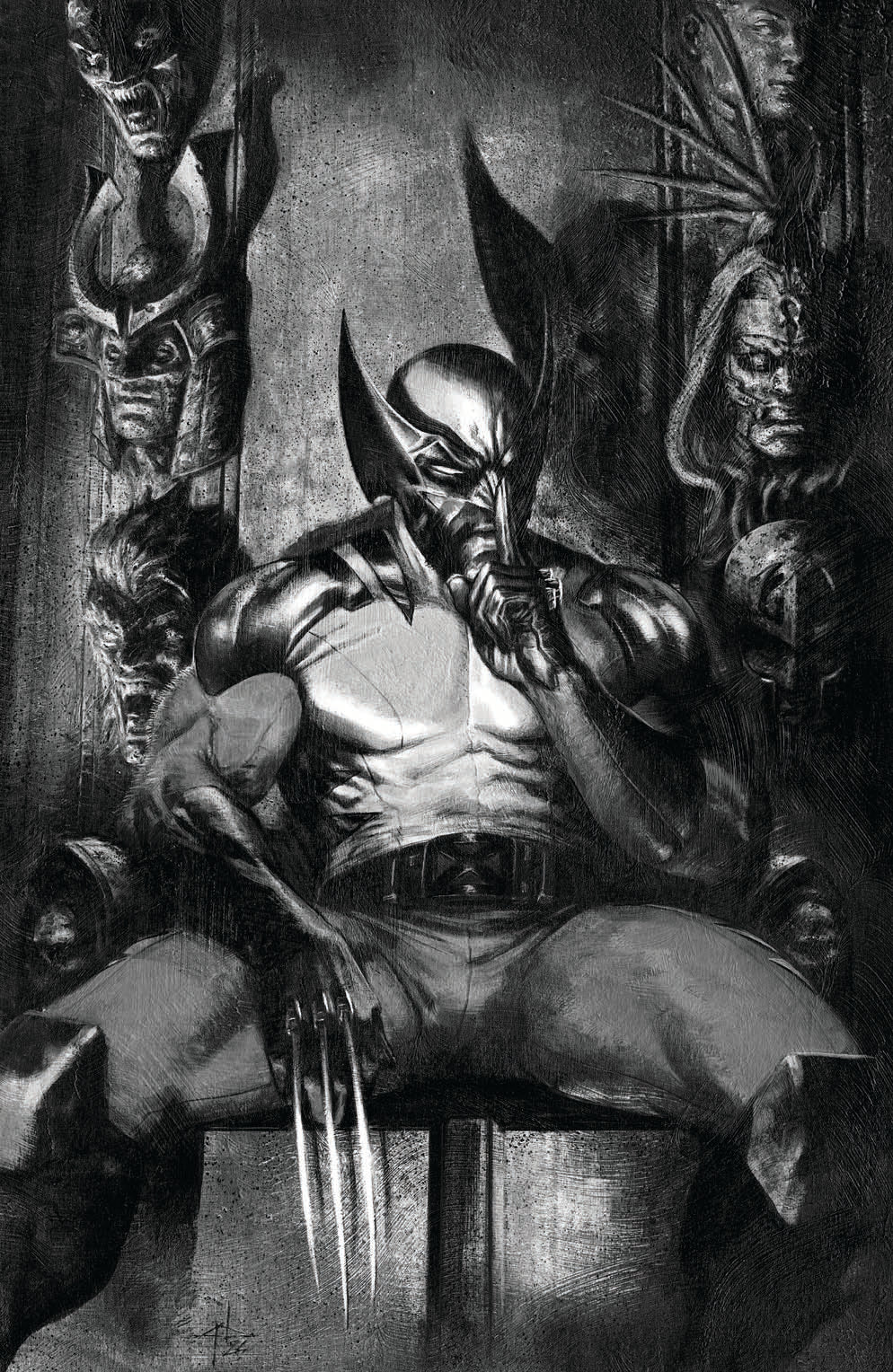Wolverine #1 Unknown Comics Dell’Otto Exclusive Virgin Convention NYCC 2024 Var