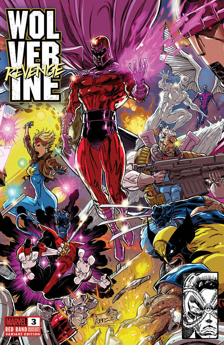 Wolverine Revenge #3 Red Band Unknown Comics Kaare Andrews Connecting Cover Exclusive Var [Polybagged] Explicit Content