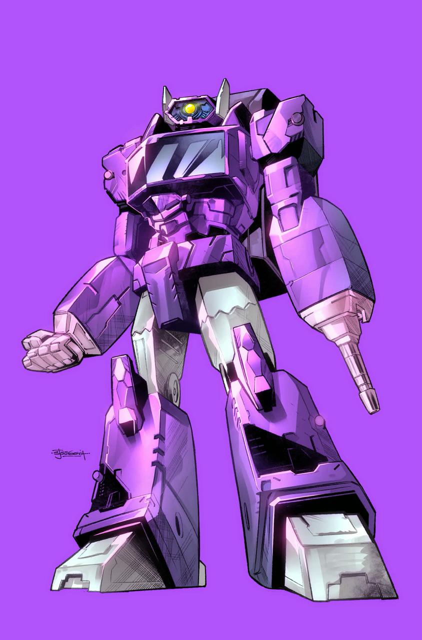 TRANSFORMERS #32 STEPHEN SEGOVIA CONVENTION EXCLUSIVE PURPLE VIRGIN VAR
