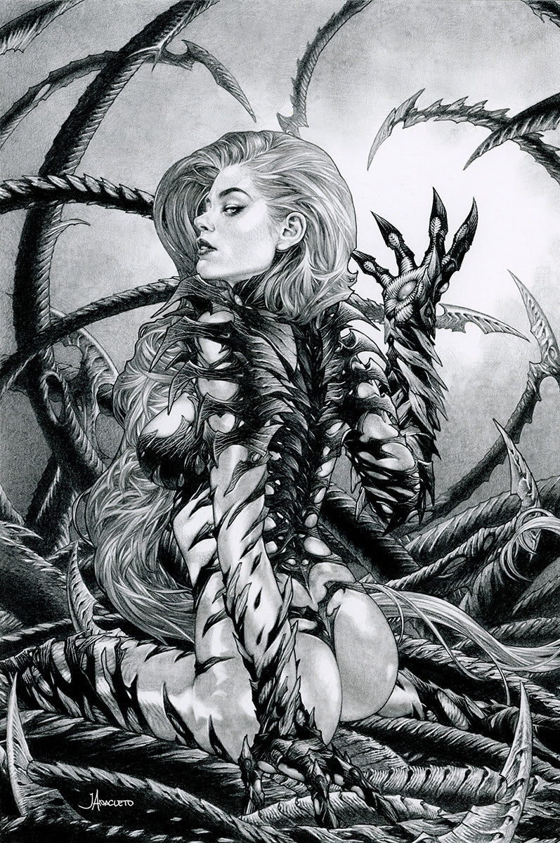 [BLACK &WHITE] WITCHBLADE #27 JAY ANACLETO EXCLUSIVE VIRGIN VAR
