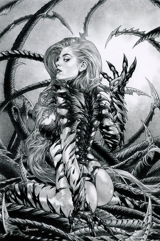 [BLACK &WHITE] WITCHBLADE #27 JAY ANACLETO EXCLUSIVE VIRGIN VAR