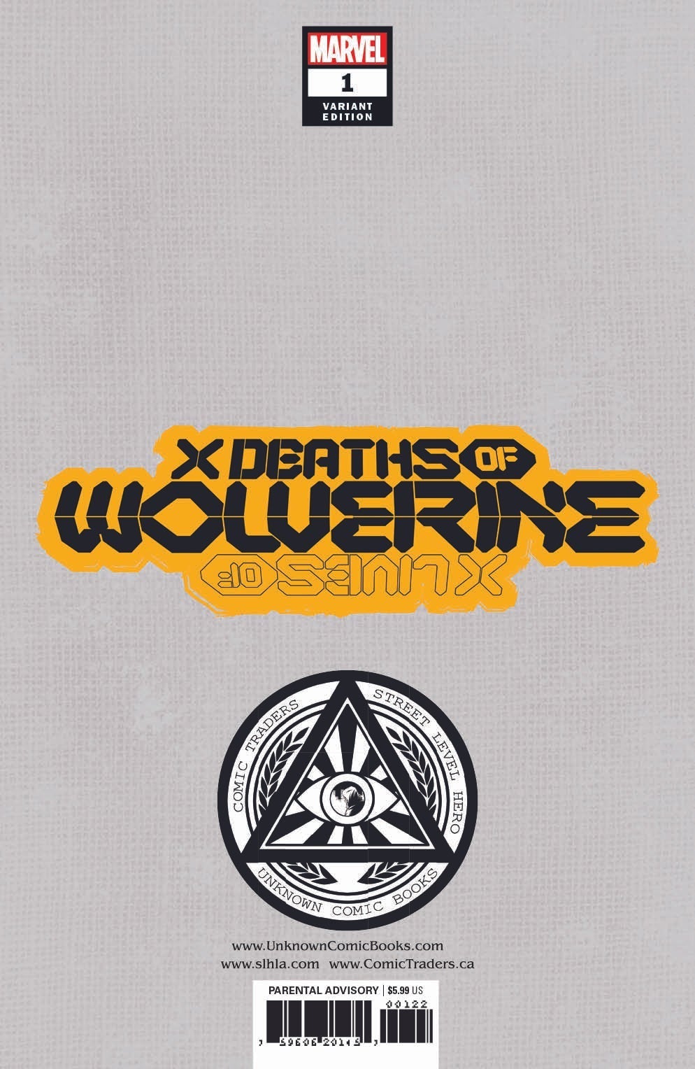 X Deaths Of Wolverine 1 Unknown Comics Tyler Kirkham Exclusive Var