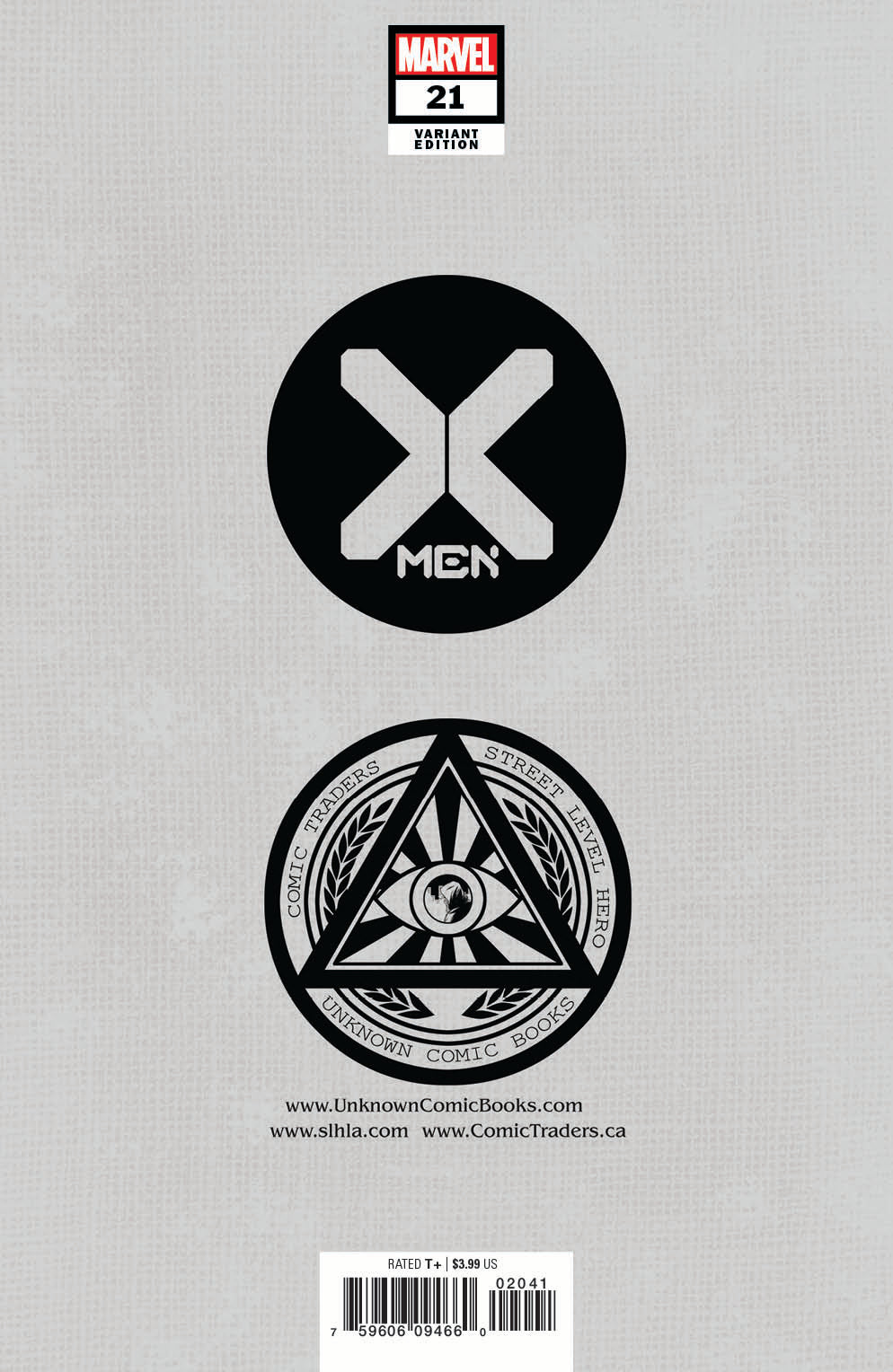 X-Men #21 Unknown Comics David Nakayama Exclusive Virgin Var Gala
