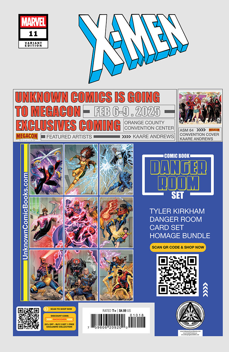 X-Men #11 Unknown Comic Alexander Lozano Exclusive Var