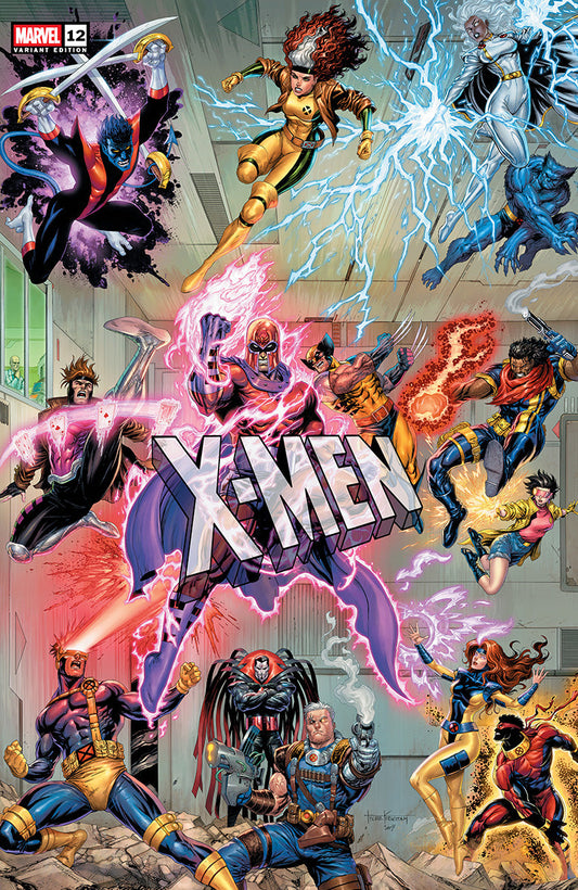 X-Men #12 Unknown Comic Tyler Kirkham Connecting Cover Exclusive Var
