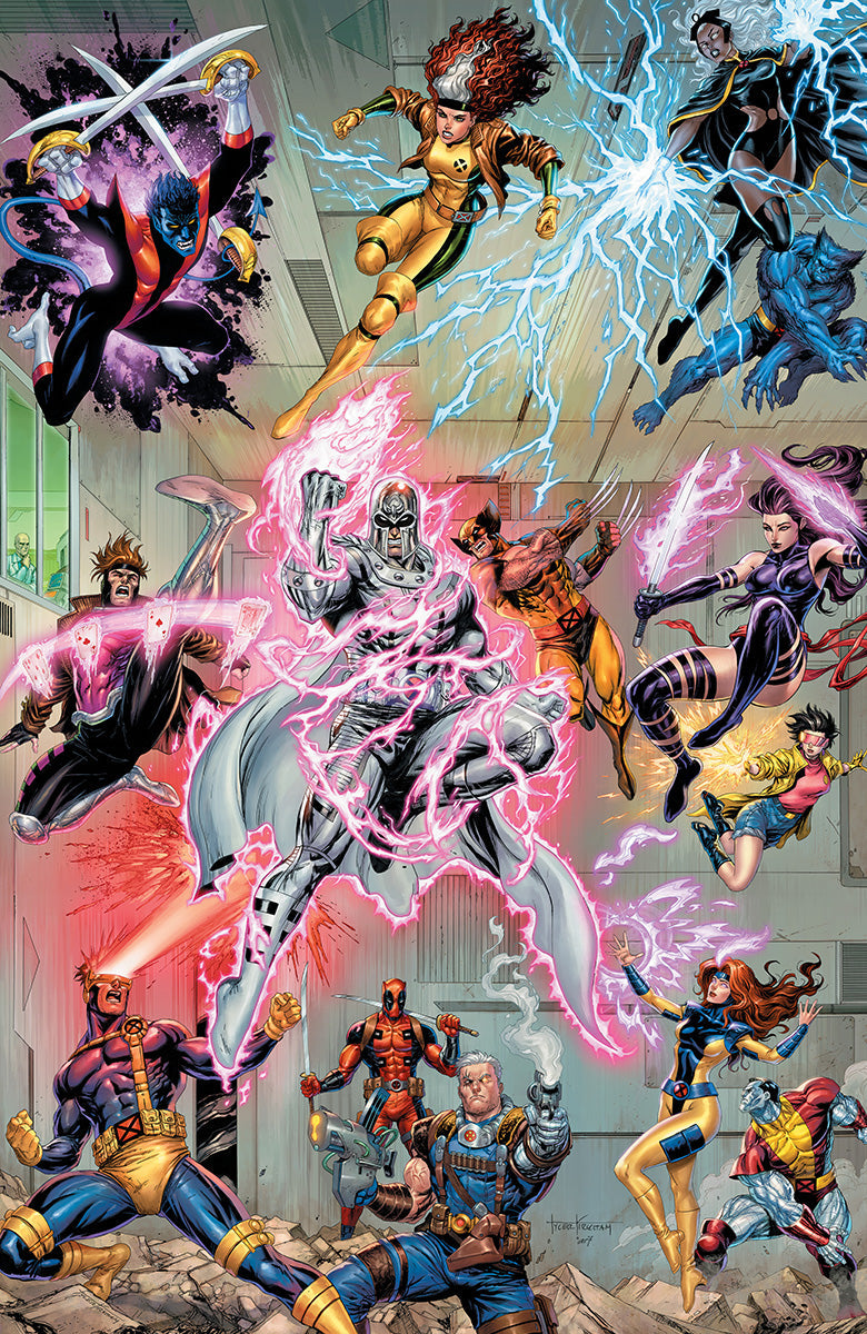 X-Men #12 Unknown Comic Tyler Kirkham Connecting Cover Exclusive ECCC CONVENTION Virgin Var