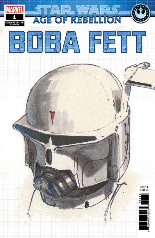 STAR WARS AGE OF REBELLION BOBA FETT #1 CONCEPT VAR