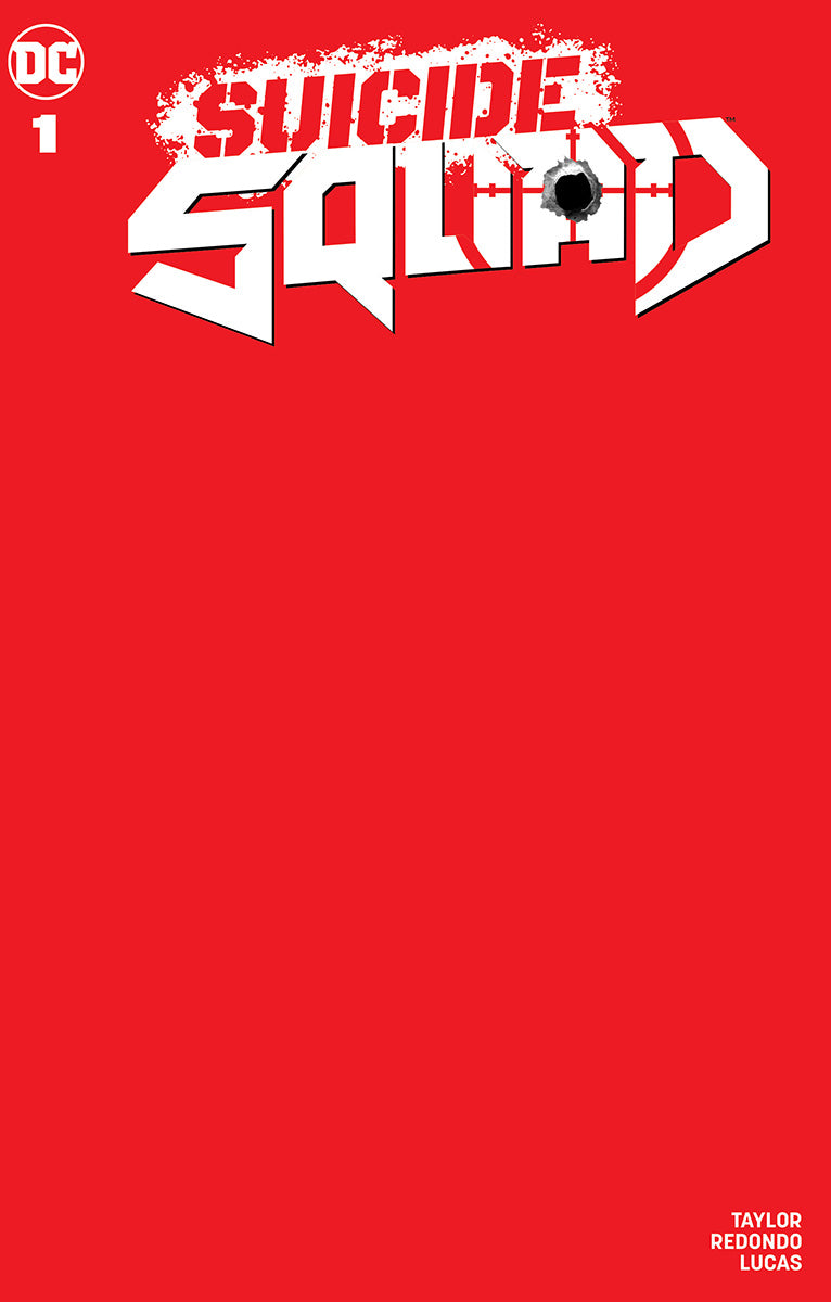 Suicide Squad #1 Unknown Comics Red Blank Exclusive Var
