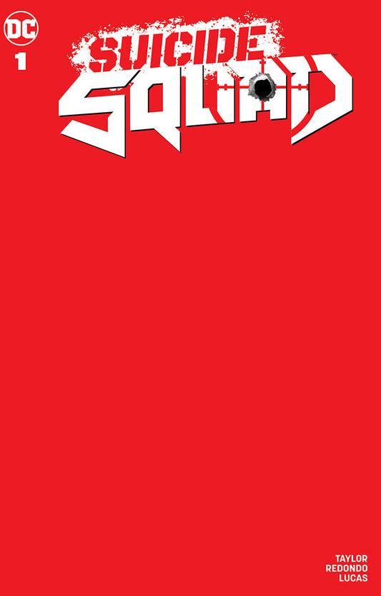 Suicide Squad #1 Unknown Comics Red Blank Exclusive Var
