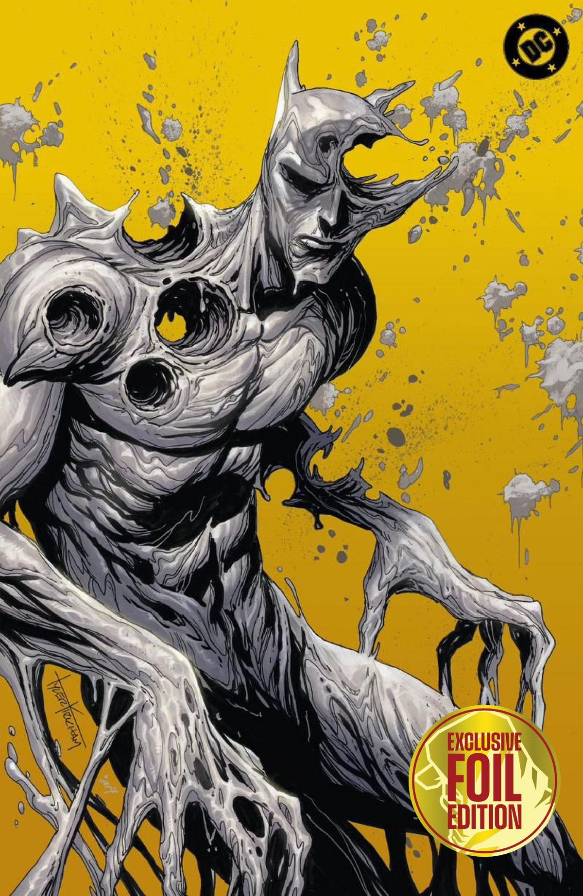 [GOLD FOIL] ABSOLUTE BATMAN #23 TYLER KIRKHAM CLAYFACE BATTLE DAMAGED NYCC EXCLUSIVE VIRGIN VAR