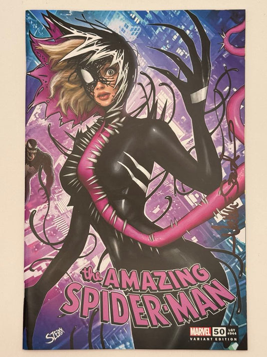 [Signed by Nathan Szerdy] AMAZING SPIDER-MAN #50 UNKNOWN COMICS NATHAN SZERDY EXCLUSIVE VAR