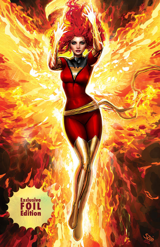 [Foil] Phoenix #4 Unknown Comics Nathan Szerdy Exclusive Virgin Nycc 2024 Var