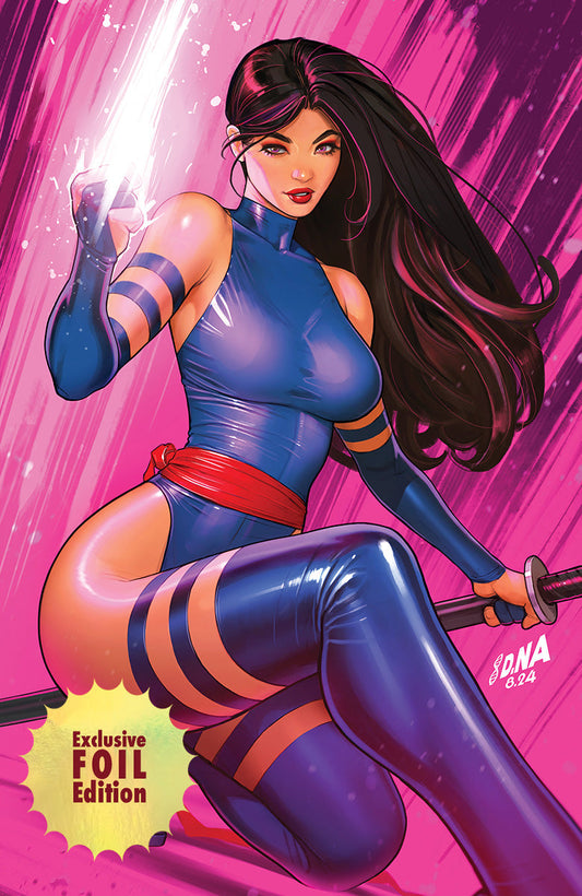 [FOIL] PSYLOCKE #1 UNKNOWN COMICS DAVID NAKAYAMA EXCLUSIVE VIRGIN CONVENTION VAR