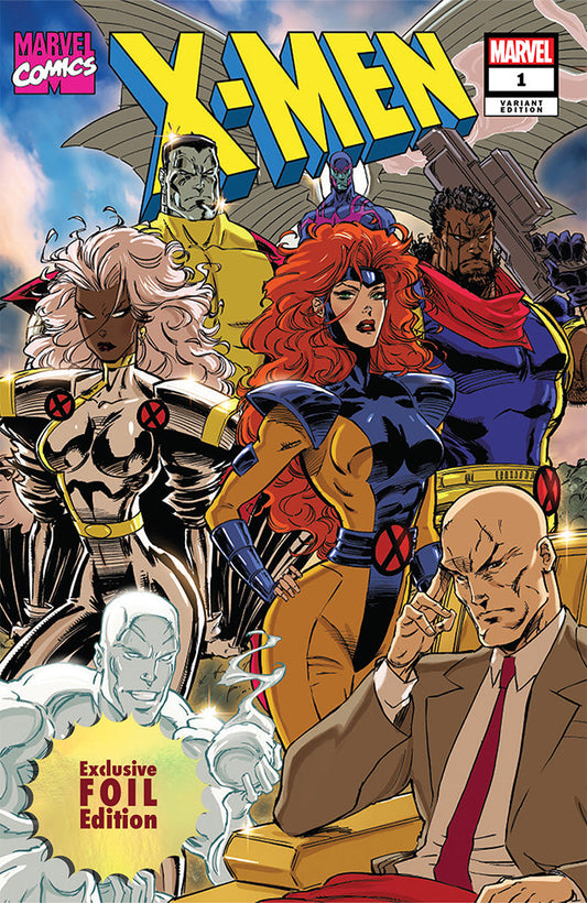 [FOIL] X-Men #1 (1991) Facsimile Unknown Comic Kaare Andrews MEGACON 2025 Exclusive Gold Team Var