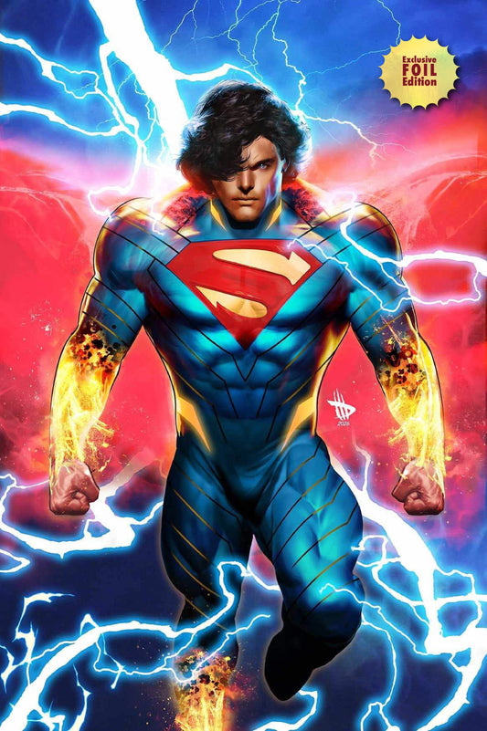 [FOIL] ABSOLUTE SUPERMAN #18 DAVE WILKINS EXCLUSIVE VIRGIN VAR
