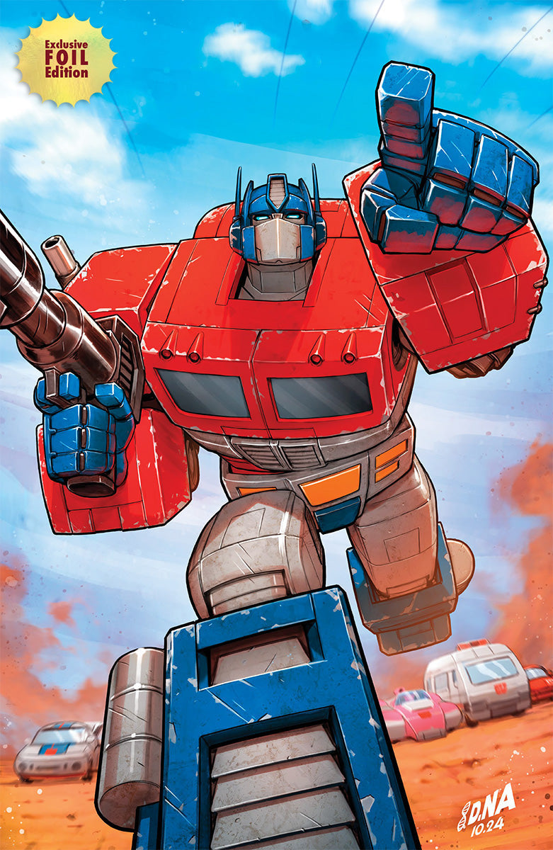 [FOIL] Transformers #1 10th PTG Unknown Comics David Nakayama Exclusive Virgin Var