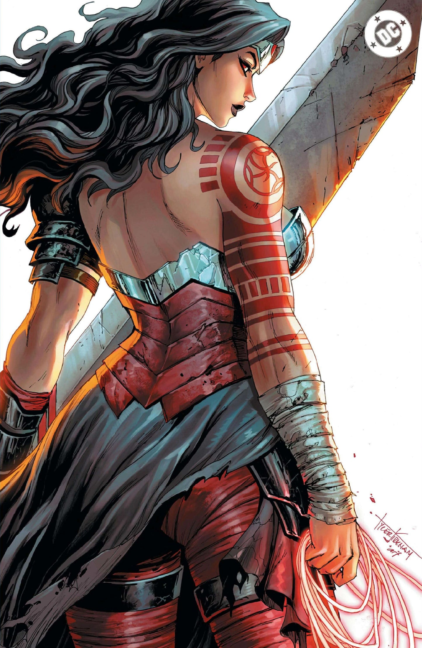 [FOIL] ABSOLUTE WONDER WOMAN #17 TYLER KIRKHAM EXCLUSIVE VIRGIN VAR
