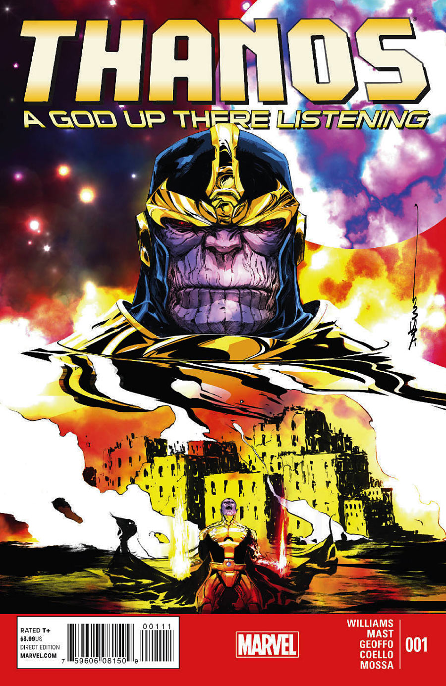 Thanos A God Up There Listening #1 (Of 4) Dustin Nguyen Main