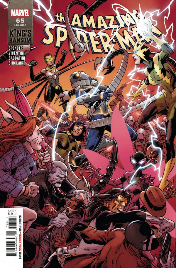 Amazing Spider-Man #65 Mark Bagley Main Legacy# 866