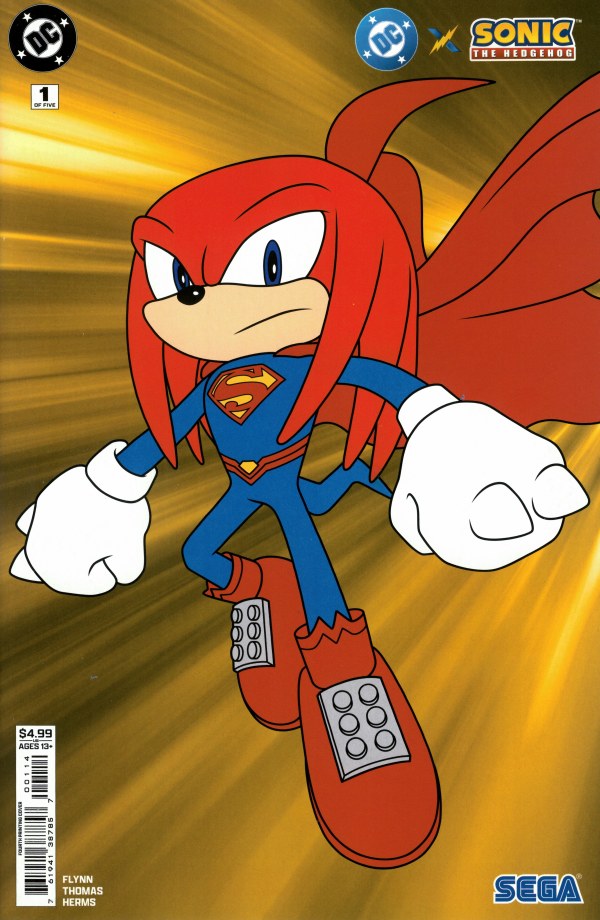 DC X Sonic The Hedgehog #1 (Of 5) 4th Print (07/16/25)