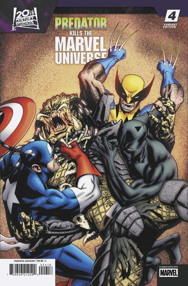 Predator Kills The Marvel Universe #4 [1:25] Mike McKone