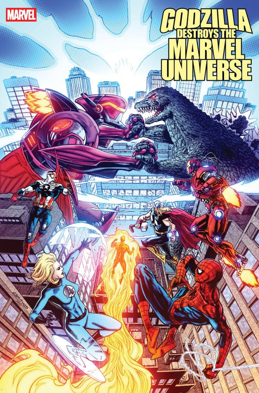 Godzilla Destroys The Marvel Universe #5 Cory Smith