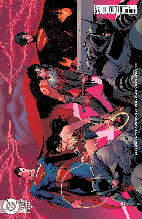 DC All In Special #1 (One Shot) Third Print Daniel Sampere
