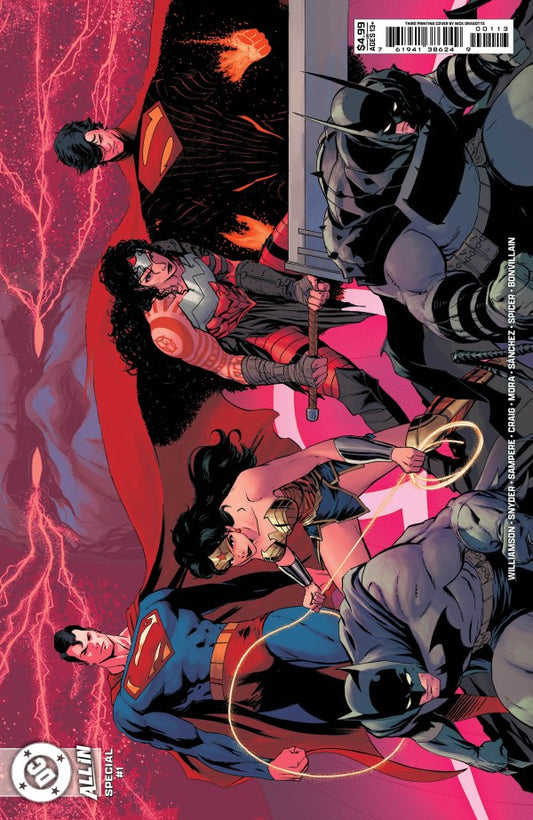 DC All In Special #1 (One Shot) Third Print Daniel Sampere