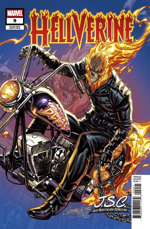 Hellverine #9 J. Scott Campbell Spectacular