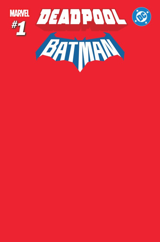 Marvel/DC: Deadpool/Batman #1 Red Blank Cover