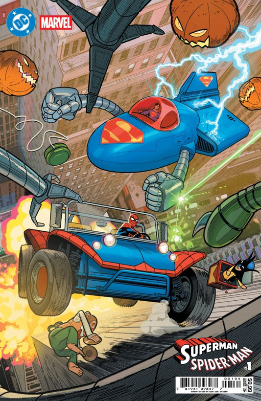 DC/Marvel: Superman/Spider-Man #1 Evan Shaner