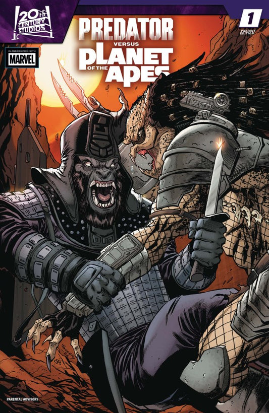 Predator vs. The Planet Of The Apes #1 Tim Seeley