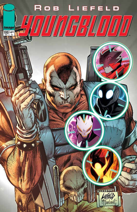 Youngblood #100 3rd Print Rob Liefield Massive-Verse