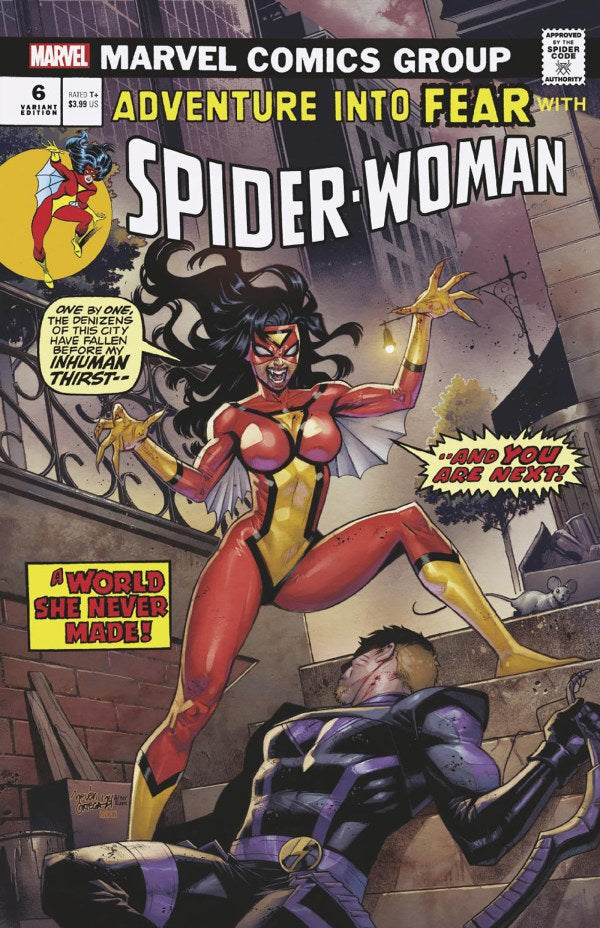 Spider Woman #6 Belen Ortega Vampire