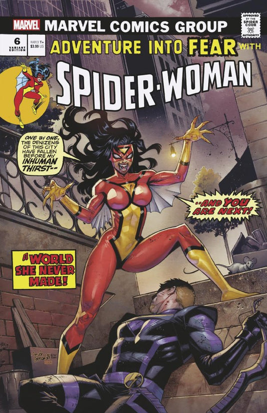 Spider Woman #6 Belen Ortega Vampire