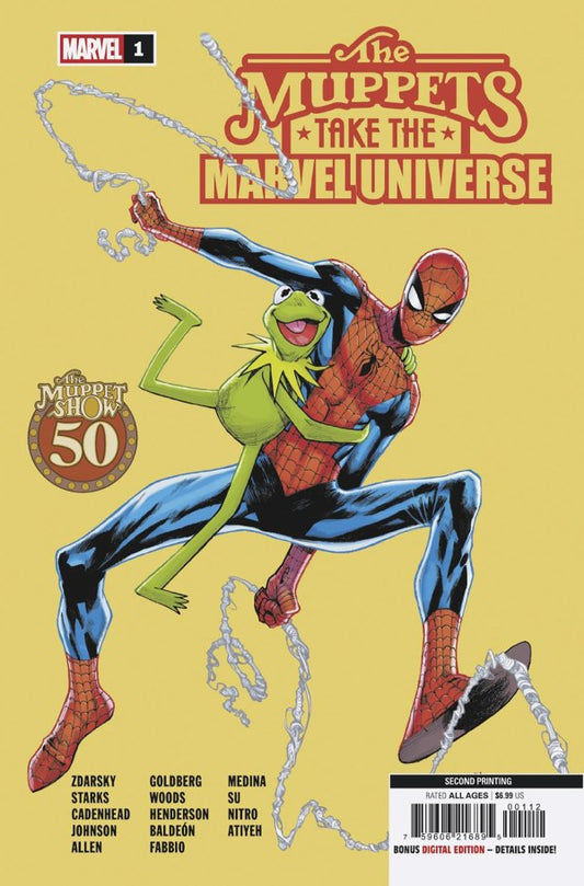 Muppets Take The Marvel Universe #1 Humberto Ramos 2nd Print