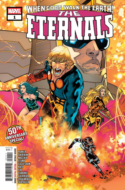 The Eternals 50Th Anniversary Special #1 R.B. Silva Main