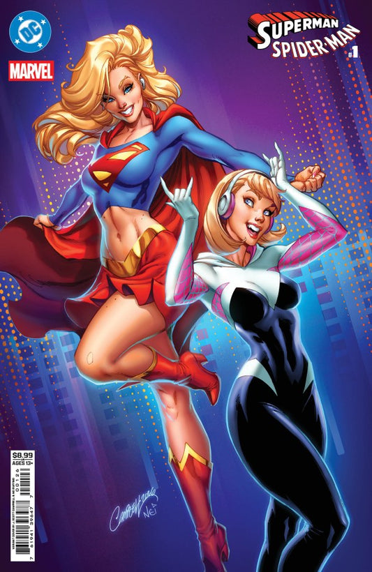DC/Marvel: Superman/Spider-Man #1 J Scott Campbell