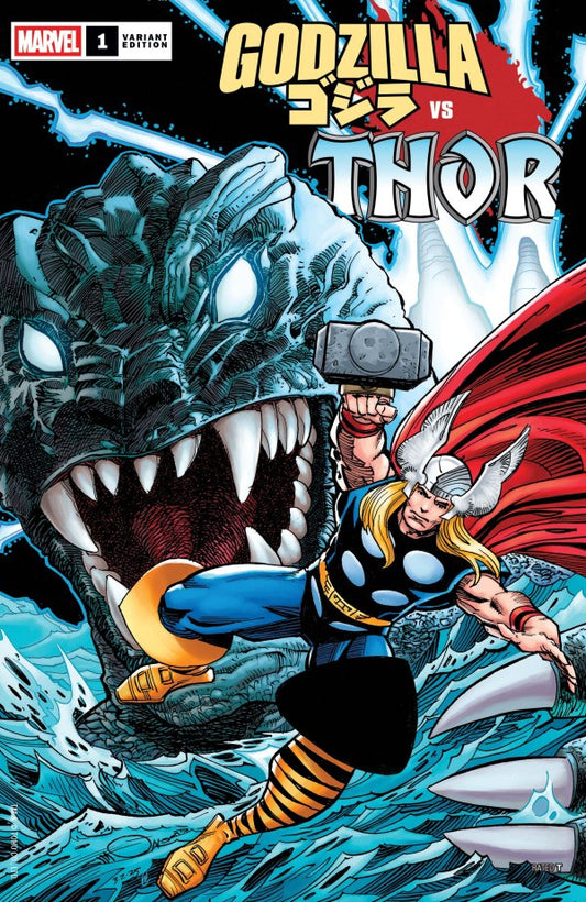 Godzilla vs. Thor #1 Walter Simonson
