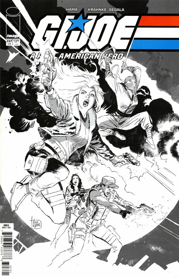 G.I. Joe A Real American Hero #327 Cover A +B Lee Weeks Cover Set