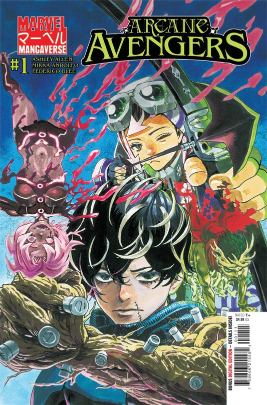 Marvel Mangaverse: Arcane Avengers #1 Yuji Kaku Main